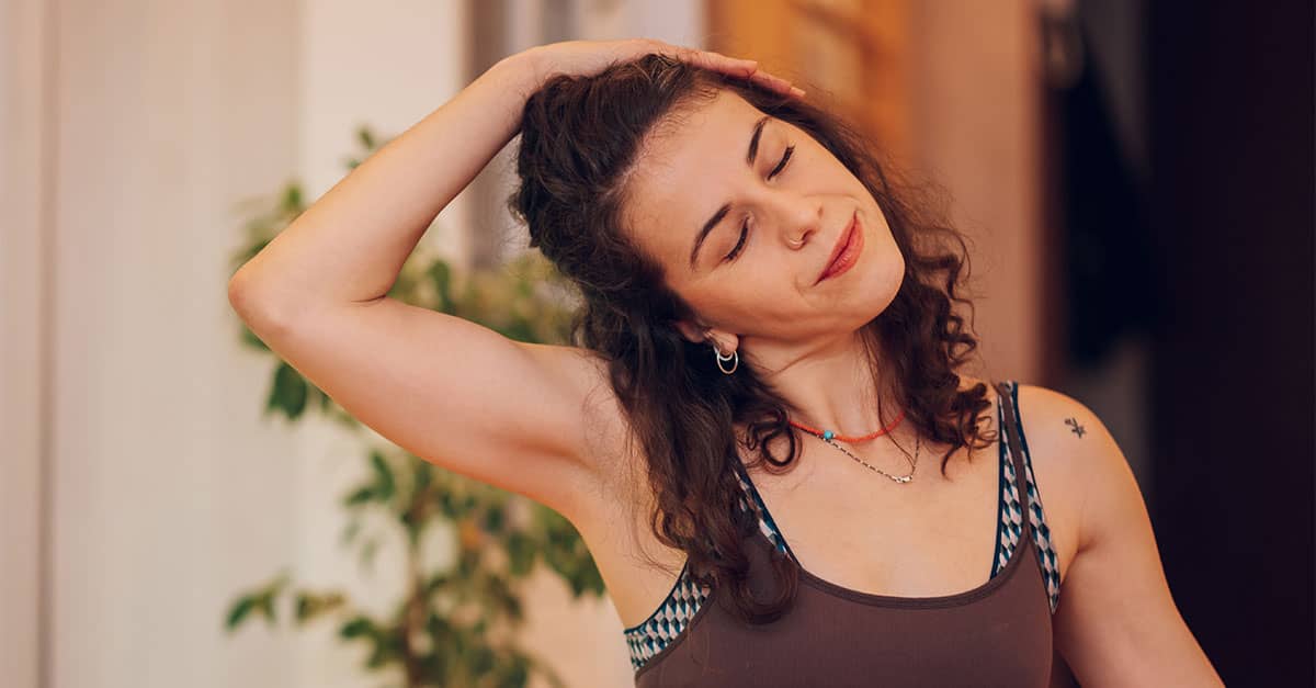 H6-Minute Neck And Upper Back Stretch Routine For Flexibility And Posture