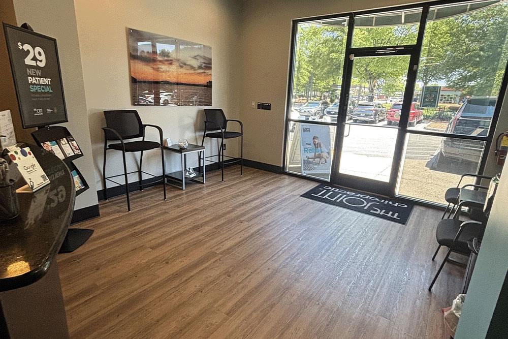 The Joint Chiropractic Buford Mall of Georgia Front Lobby
