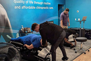 The Joint Chiropractic Jackson Patient Adjustment