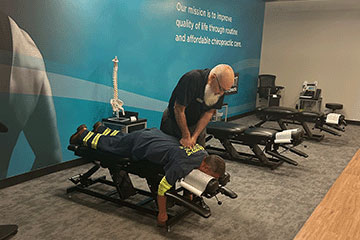 The Joint Chiropractic Danville VA Patient Adjustment