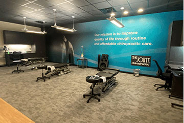 The Joint Chiropractic Wichita SW Adjustment Bay