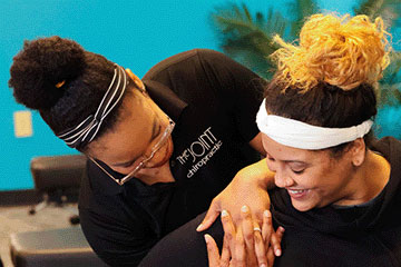 The Joint Chiropractic St. Lucie West Patient Adjustment