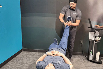 The Joint Chiropractic Atascocita Patient Adjustment