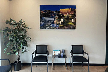 The Joint Chiropractic Spokane Valley Front Lobby