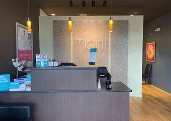The Joint Chiropractic Sunset Galleria Front Desk