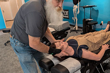 The Joint Chiropractic Rome Patient Adjustment