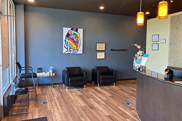 The Joint Chiropractic Willow Lawn Front Lobby