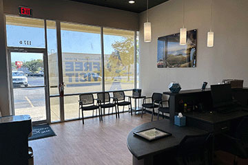 The Joint Chiropractic Lake Jackson Front Lobby