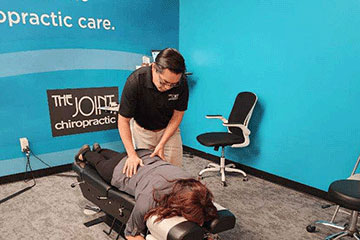 The Joint Chiropractic The Plant Patient Adjustment