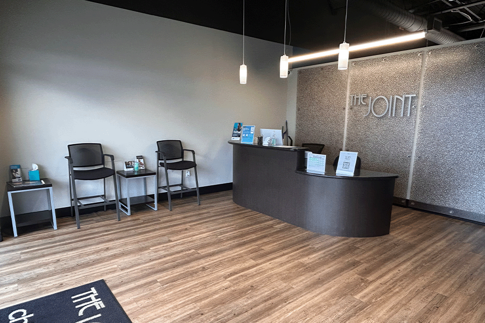 The Joint Chiropractic Dawsonville  Front Lobby