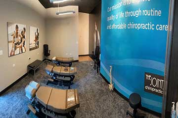 The Joint Chiropractic West Loop Adjustment Bay
