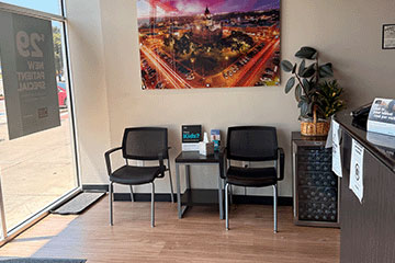 The Joint Chiropractic Denton Front Lobby