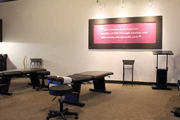 The Joint Chiropractic Sierra Lakes Village Adjustment Bay