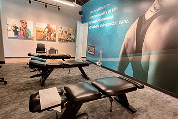 The Joint Chiropractic Midtown Houston Adjustment Bay