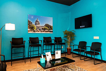 The Joint Chiropractic Fitchburg Front Lobby