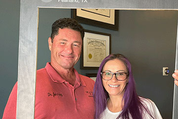 The Joint Chiropractic Shadow Creek Staff and Patient