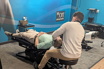The Joint Chiropractic Jackson Patient Adjustment