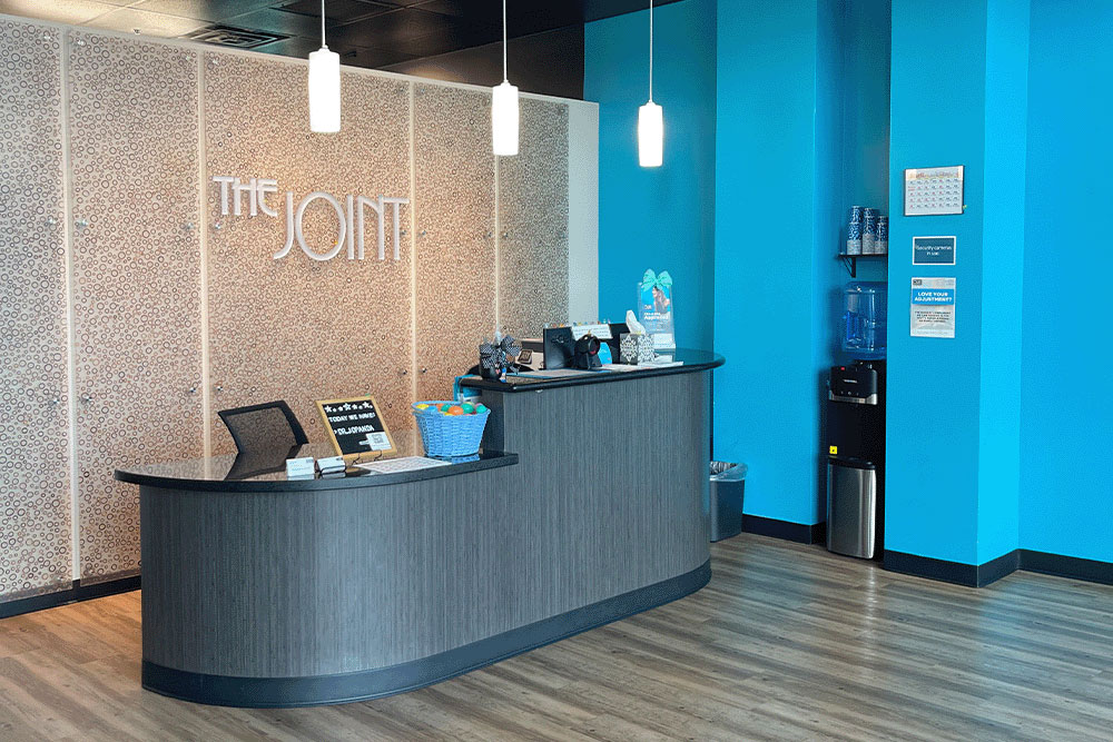 The Joint Chiropractic Meyerland Front Desk