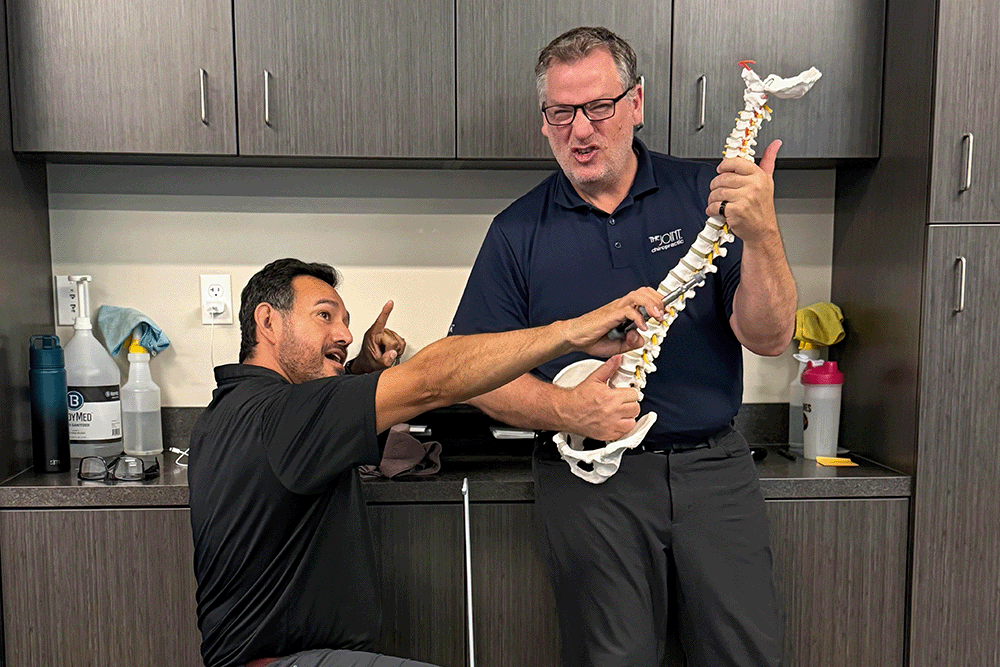 The Joint Chiropractic Meridian Staff
