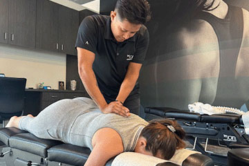 The Joint Chiropractic South Orange Ave Patient Adjustment