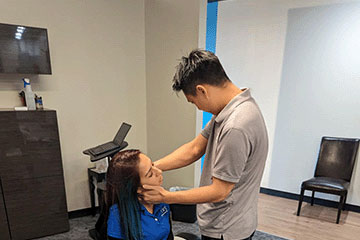 The Joint Chiropractic Copperfield Patient Adjustment