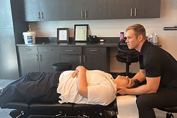 The Joint Chiropractic McCarthy Ranch Patient Adjustment