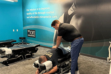 The Joint Chiropractic Bowling Green Patient Adjustment 