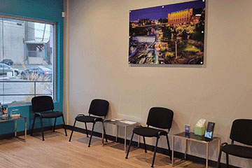 The Joint Chiropractic Cataldo Square Front Lobby