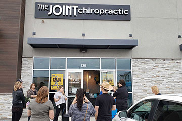The Joint Chiropractic Meridian North Ribbon Cutting