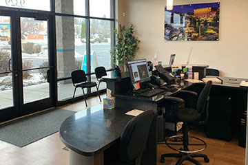 The Joint Chiropractic At The Y Front Desk and Lobby