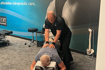 The Joint Chiropractic Weatherford Patient Adjustment