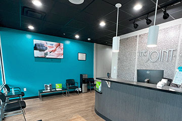 The Joint Chiropractic Little York Front Lobby