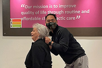 The Joint Chiropractic Shadow Creek Patient Adjustment