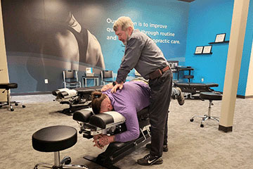 The Joint Chiropractic Nampa Patient Adjustment