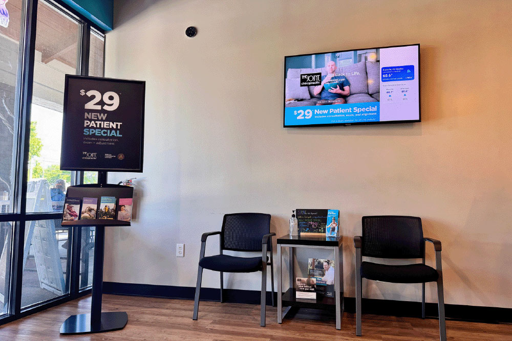 The Joint Chiropractic Snellville Front Lobby