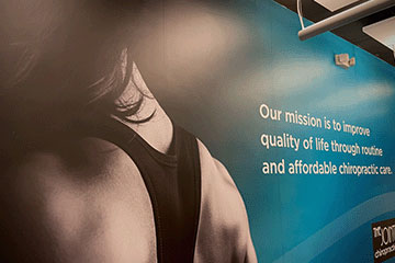 The Joint Chiropractic Monrovia Mural Wall