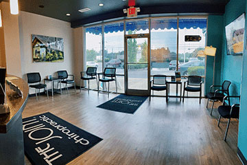 The Joint Chiropractic Wolfchase Front Lobby