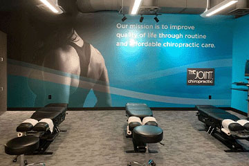 The Joint Chiropractic University Mall Adjustment Bay