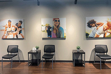 The Joint Chiropractic Morton Ranch Adjustment Bay Seating