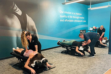 The Joint Chiropractic Sherman Adjustment Bay