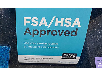 The Joint Chiropractic Conway is FSA/HSA Approved