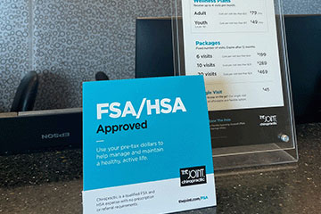 The Joint Chiropractic Nampa is FSA/HSA Approved