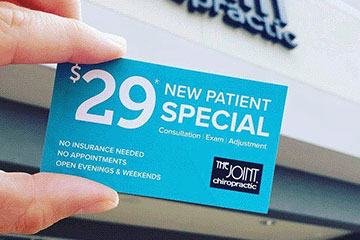 The Joint Chiropractic Rockford Forest Plaza $29 New Patient Special