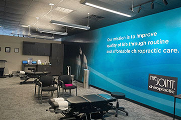 Adjustment bay at The Joint Chiropractic Thousand Oaks