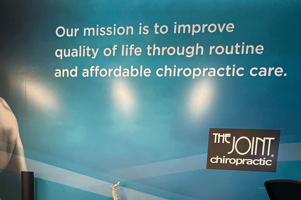 The Joint Chiropractic Legacy Village Mission Statement