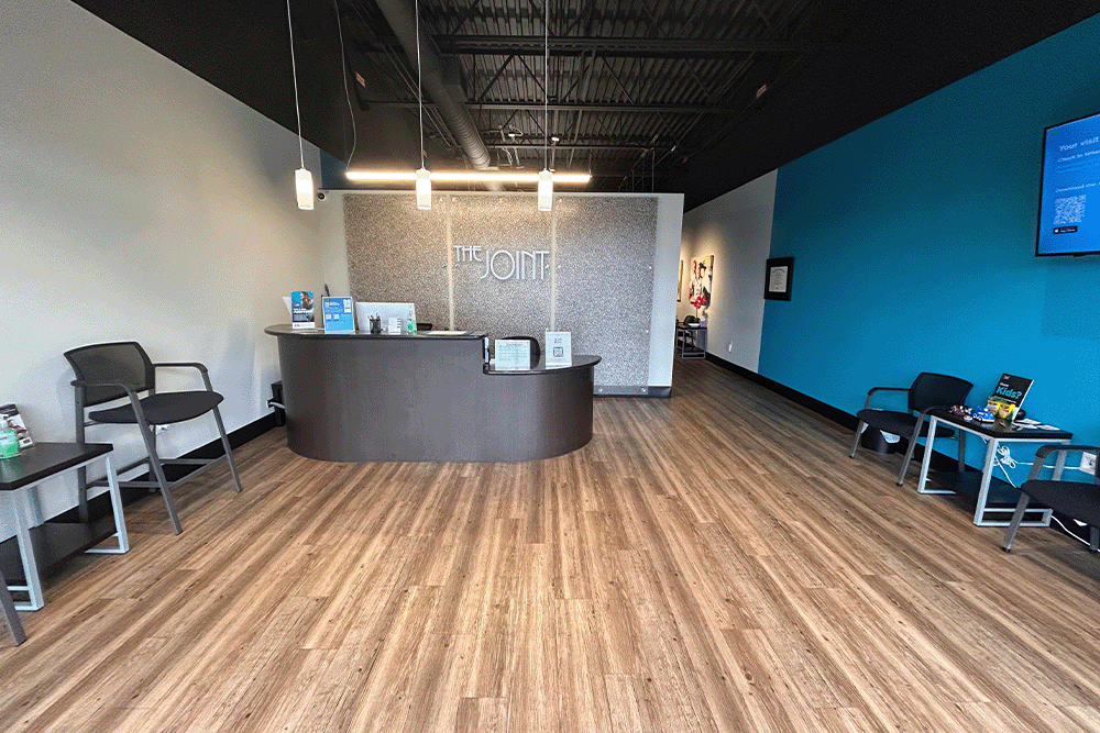 The Joint Chiropractic Dawsonville  Front Lobby