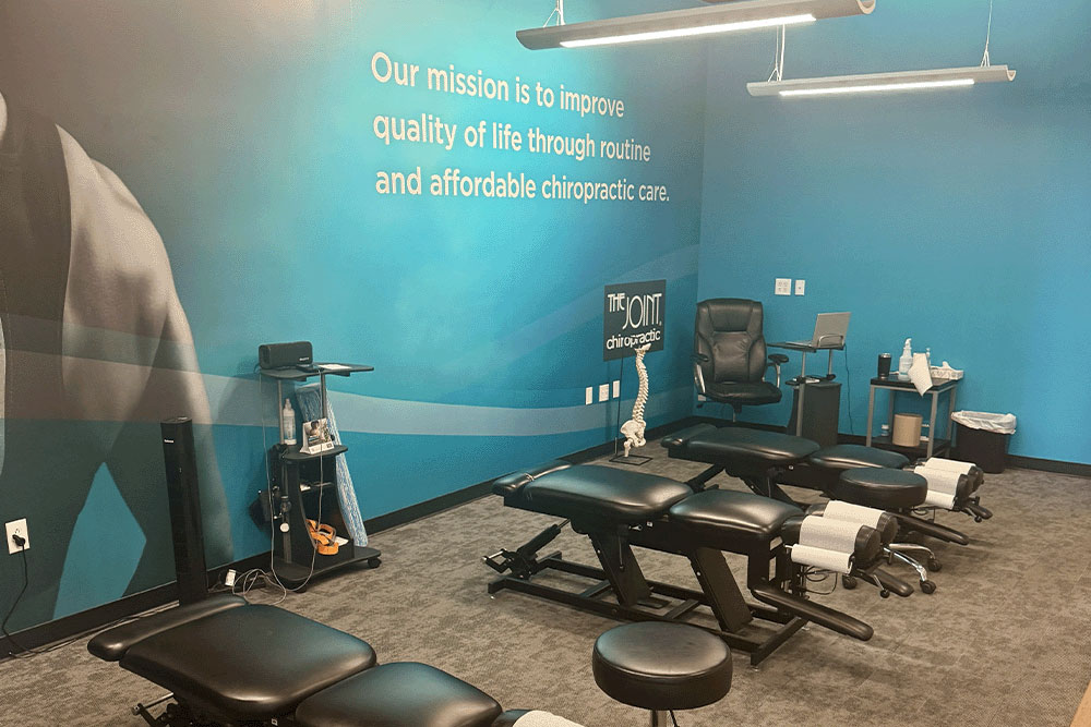 The Joint Chiropractic Newport News Adjustment Bay