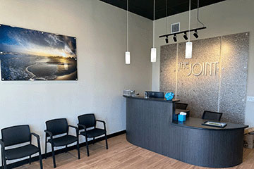 The Joint Chiropractic Lake Jackson Front Lobby
