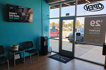 The Joint Chiropractic Mansfield Front Lobby