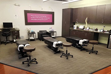 The Joint Chiropractic Almaden Ranch Adjustment Bay